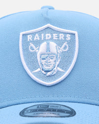 New Era Las Vegas Raiders 'Polychromatic' 9FORTY A-Frame Snapback Skate Blue