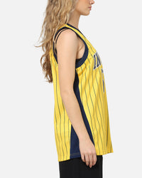 Mitchell & Ness Indiana Pacers Jalen Rose #5 Swingman Road Jersey Yellow