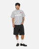 X-Large 91 Star Bull Denim Shorts Washed Black
