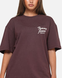 Tommy Jeans Relax Novelty T-Shirt Brown