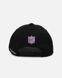 Mitchell & Ness Miami Dolphins Flames Pro Crown Snapback Faded Black