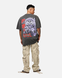 73Studio X Yu-Gi-Oh! Yami Yugi Heavyweight T-Shirt Black Wash