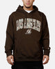 New Era Los Angeles Lakers Upholstery Hoodie Walnut