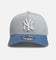New Era New York Yankees 'Faded Washed Grey' 9FORTY A-Frame Snapback Grey/Blue
