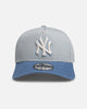 New Era New York Yankees 'Faded Washed Grey' 9FORTY A-Frame Snapback Grey/Blue