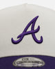 New Era Atlanta Braves 'Purple Haze 2.0' 9FORTY A-Frame Snapback Chrome/Purple