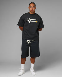 Loiter Hybrid Premium T-Shirt Charcoal