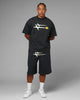 Loiter Hybrid Premium T-Shirt Charcoal