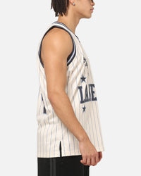 Mitchell & Ness Los Angeles Lakers Shaquille O'Neal #34 Playoff Energy Swingman Jersey Off White