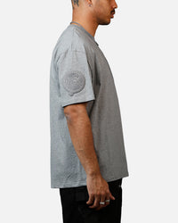Pro Standard New York Yankees Reverse French Terry T-Shirt Grey