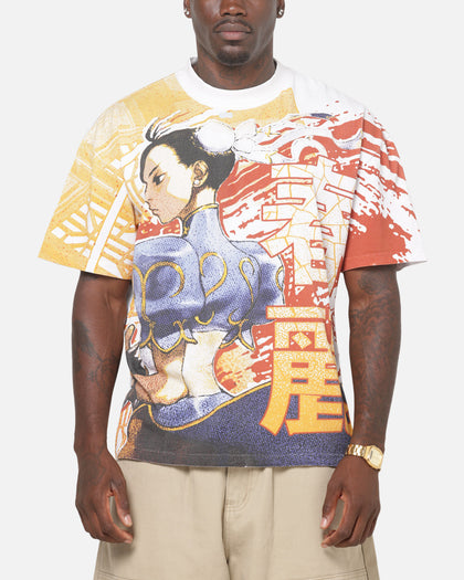 73Studio X Streetfighter Chun Li All Over Print T-Shirt Black