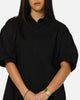 Saint Morta Pearl Script Button Up Shirt Black