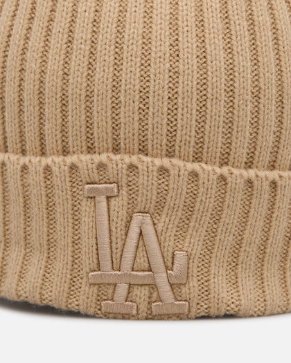 New Era Los Angeles Dodgers 'Color Pack' Beanie Tan