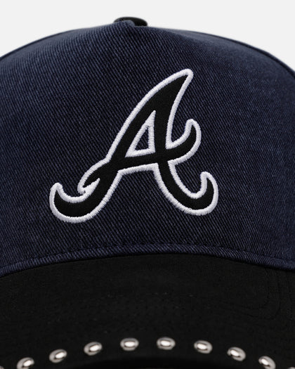 Pro Standard Atlanta Braves 'Polished Hardware' Pro Pinch Strapback Navy