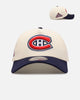 New Era Montreal Canadiens 'Team Color Visor' 9FORTY A-Frame Snapback Chrome/Official Team Color