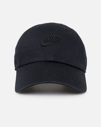 Nike Club Unstructured Futura Wash Cap Black/Black