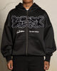 Loiter X The Anti Order Zip Hoodie Black