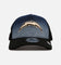 New Era Los Angeles Chargers 'Bleach' 9FORTY A-Frame Trucker Snapback Denim