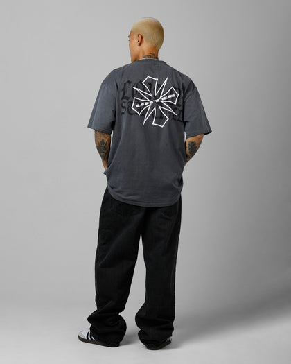 Loiter Phantom Sigil T-Shirt Washed Charcoal