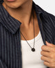 Guess Mainline Exagon 26" Charm Necklace Steel