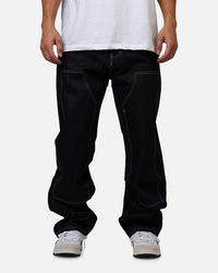 MNML Ultra Baggy "I'm Raw" Denim Jeans Blue