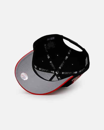 New Era Cincinnati Reds 'Wrestlepack' 9FORTY A-Frame Snapback Black/Red