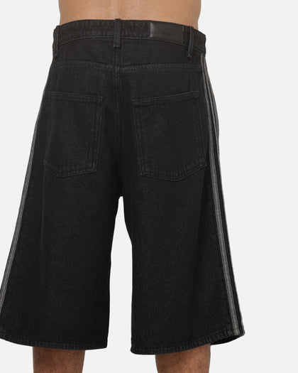 Adidas Firebird Denim Shorts True Black
