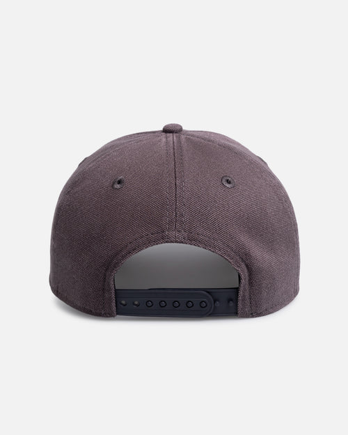New Era Los Angeles Dodgers 'Canvas Graphite Grey' 9FORTY A-Frame Snapback Washed Graphite