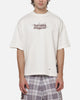 Worship Restraint Box Crop Reverse T-Shirt Coconut Milk