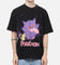 The Pokémon Collection By 73Studio Gengar Mimikyu T-Shirt Black Acidwash