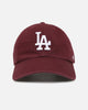 47 Brand Los Angeles Dodgers 'Ballpark' 47 Clean Up Strapback Dark Maroon
