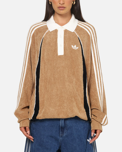 Adidas Retro Remix Teamgeist Long Sleeve Polo Cardboard