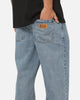 Carre Union Straight Fit Jeans Mid Blue