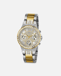 Guess Mainline Moonlight Two Tone Bracelet Watch White