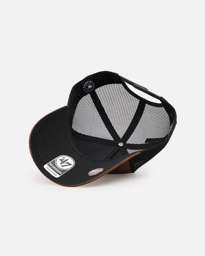 47 Brand Detroit Tigers 'Tonal Suede' '47 Offside Trucker Snapback Chocolate