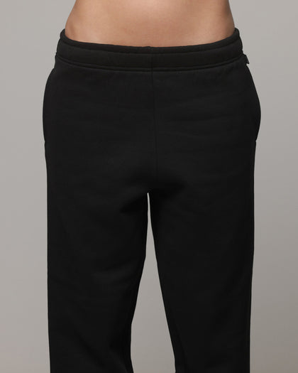 American Thrift Women's Cuffed Trackpants Black