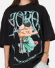 73Studio X One Piece Zoro Vintage T-Shirt Off Black