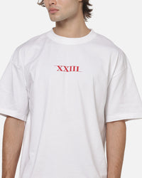 XXIII Rose T-Shirt White/Red