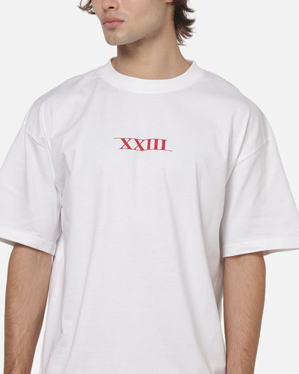 XXIII Rose T-Shirt White/Red