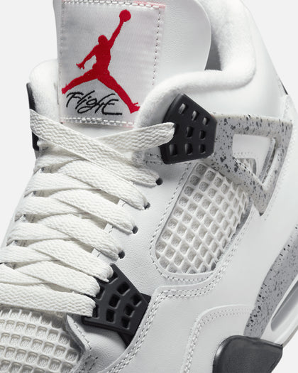Jordan Air Jordan 4 Retro OG Remastered "White Cement" Summit White/Fire Red/Cement Grey
