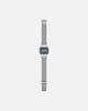 Casio A158WEM-3D Watch Silver/Black