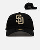 New Era San Diego Padres 'Raised Metallic Chainstitch' 9FORTY A-Frame Snapback Black