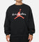 Jordan Brooklyn AJ6 Fleece Crewneck Black/Infrared
