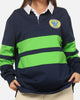 Bleacher Athletic Canberra Raiders NRL Legacy Rugby Polo Shirt Navy