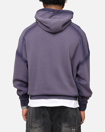 Saint Morta Contrast Wash Hoodie Purple