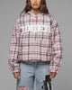 Loiter Racer Work Jacket Pink Plaid
