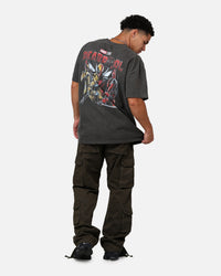 73Studio Marvel Deadpool Poster Heavyweight T-Shirt Black Wash