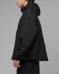 Loiter Ultra Hybrid Windbreaker Jacket Black