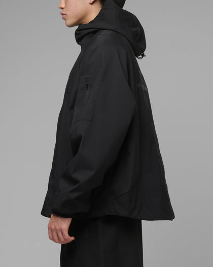 Loiter Ultra Hybrid Windbreaker Jacket Black