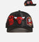 New Era Chicago Bulls 'Mesh Crown All Over Logos' 9FORTY A-Frame Snapback Official Team Colour